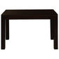 TANAKA SOLID MAHOGANY DINING TABLE 120CM IN CHOCOLATE - MyChocolateWood