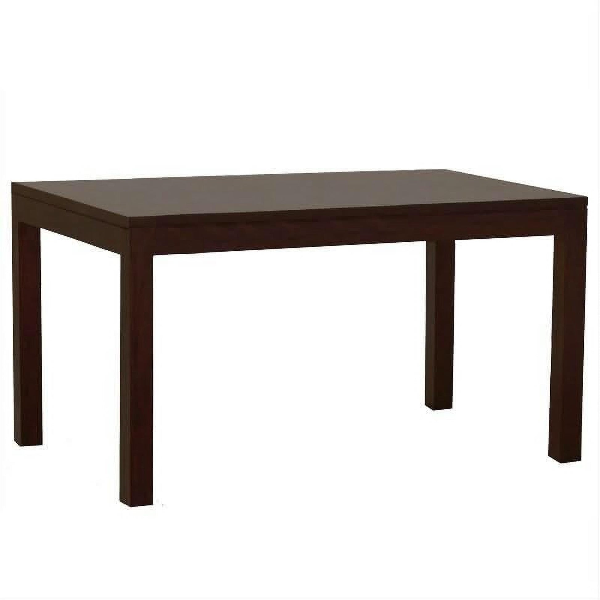 Tanaka Solid Mahogany Dining Table, 180cm in Chocolate - Chocolate Wood