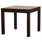 Tanaka Solid Mahogany Dining Table, 90cm in Chocolate - Chocolate Wood