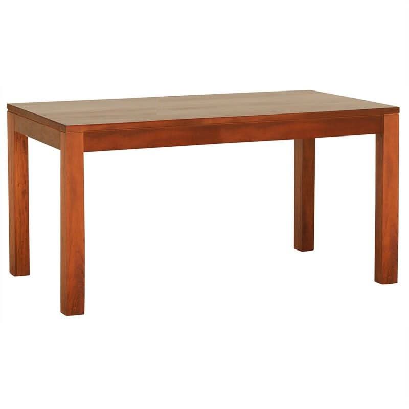 TANAKA SOLID MAHOGANY DINING TABLE IN LIGHT PECAN 150CM - MyChocolateWood