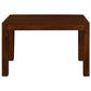 Tanaka Solid Mahogany Dining Table, 120cm in Mahogany - Chocolate Wood