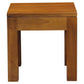 Tanaka Solid Mahogany Lamp Table in Light Pecan
