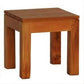 Tanaka Solid Mahogany Lamp Table in Light Pecan angle