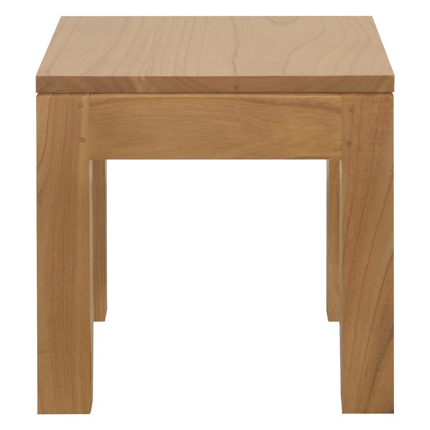 Tanaka Solid Mahogany Lamp Table in Natural