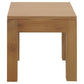 Tanaka Solid Mahogany Lamp Table in Natural detail