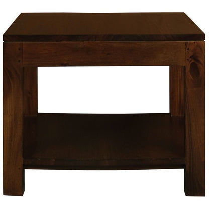TANAKA SOLID MAHOGANY LARGE LAMP TABLE IN MAHOGANY