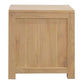TANAKA SOLID MAHOGANY TIMBER BEDSIDE TABLE WITH 2 DRAWERS IN NATURAL - MyChocolateWood