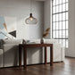 TANAKA SOLID MAHOGANY TIMBER CONSOLE TABLE WITH 1 HIDDEN DRAWER 90CM IN MAHOGANY - MyChocolateWood