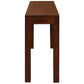 TANAKA SOLID MAHOGANY TIMBER DESK WITH 1 HIDDEN DRAWER - MAHOGANY - MyChocolateWood