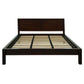 TANAKA SOLID MAHOGANY TIMBER QUEEN SIZE BED IN CHOCOLATE COLOUR - MyChocolateWood