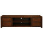 TANAKA SOLID MAHOGANY TV/ENTERTAINMENT UNIT 2000MM WITH 4 DRAWERS & 2 SHELVES IN MAHOGANY - MyChocolateWood