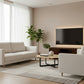 TANAKA SOLID MAHOGANY TV UNIT 170CM WITH 4 DRAWERS & 2 SHELVES IN MAHOGANY - MyChocolateWood