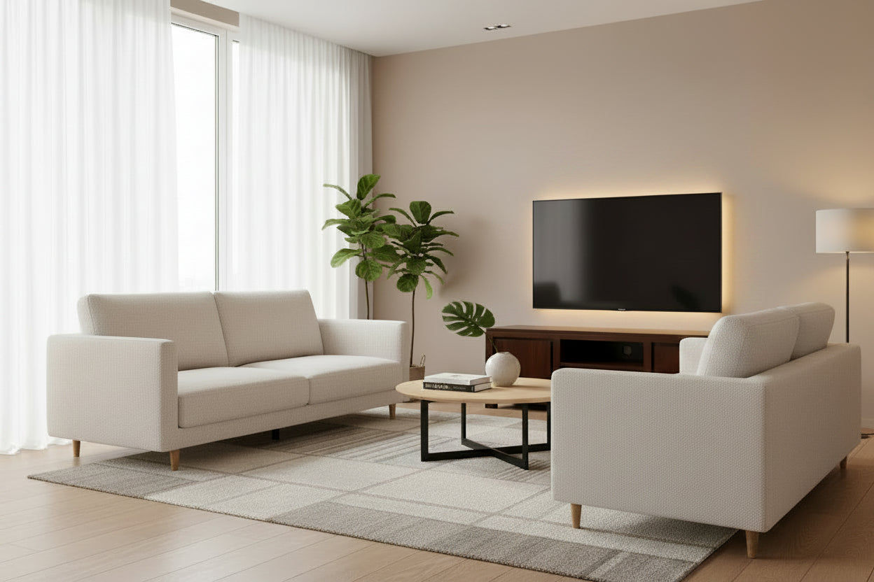 TANAKA SOLID MAHOGANY TV UNIT 170CM WITH 4 DRAWERS & 2 SHELVES IN MAHOGANY - MyChocolateWood