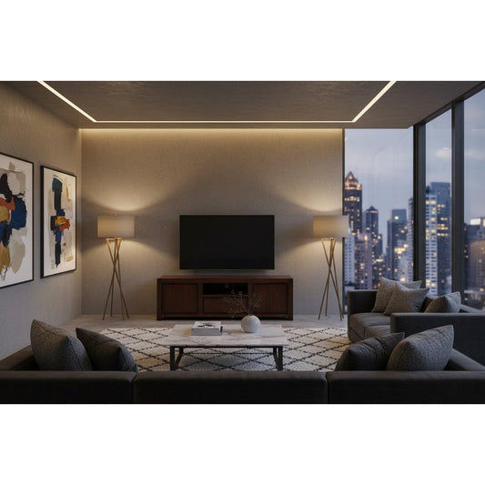 Tanaka Solid Mahogany TV Unit 160cm with 2 Doors & 1 Drawer in Mahogany - Chocolate Wood