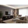 Tanaka Solid Mahogany TV Unit 190cm with 3 Drawers in Chocolate - Chocolate Wood