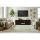 Tanaka Solid Mahogany TV Unit 170cm with 4 Drawers & 2 Shelves in Chocolate - Chocolate Wood