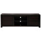 Tanaka Solid Mahogany TV Unit 170cm with 4 Drawers & 2 Shelves in Chocolate - Chocolate Wood