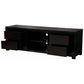 Tanaka Solid Mahogany TV Unit 170cm with 4 Drawers & 2 Shelves in Chocolate - Chocolate Wood