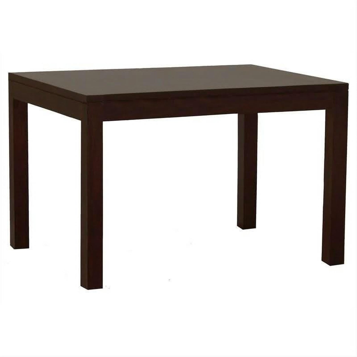 Tanaka Solid Mahogany Dining Table, 150cm in Chocolate - Chocolate Wood