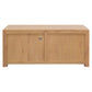 TANAKA SOLID MINDI WOOD 120CM TV UNIT WITH 2 DRAWERS IN NATURAL - MyChocolateWood