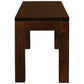 TANAKA SOLID TIMBER MAHOAGNY BENCH 90CM IN MAHOGANY - MyChocolateWood