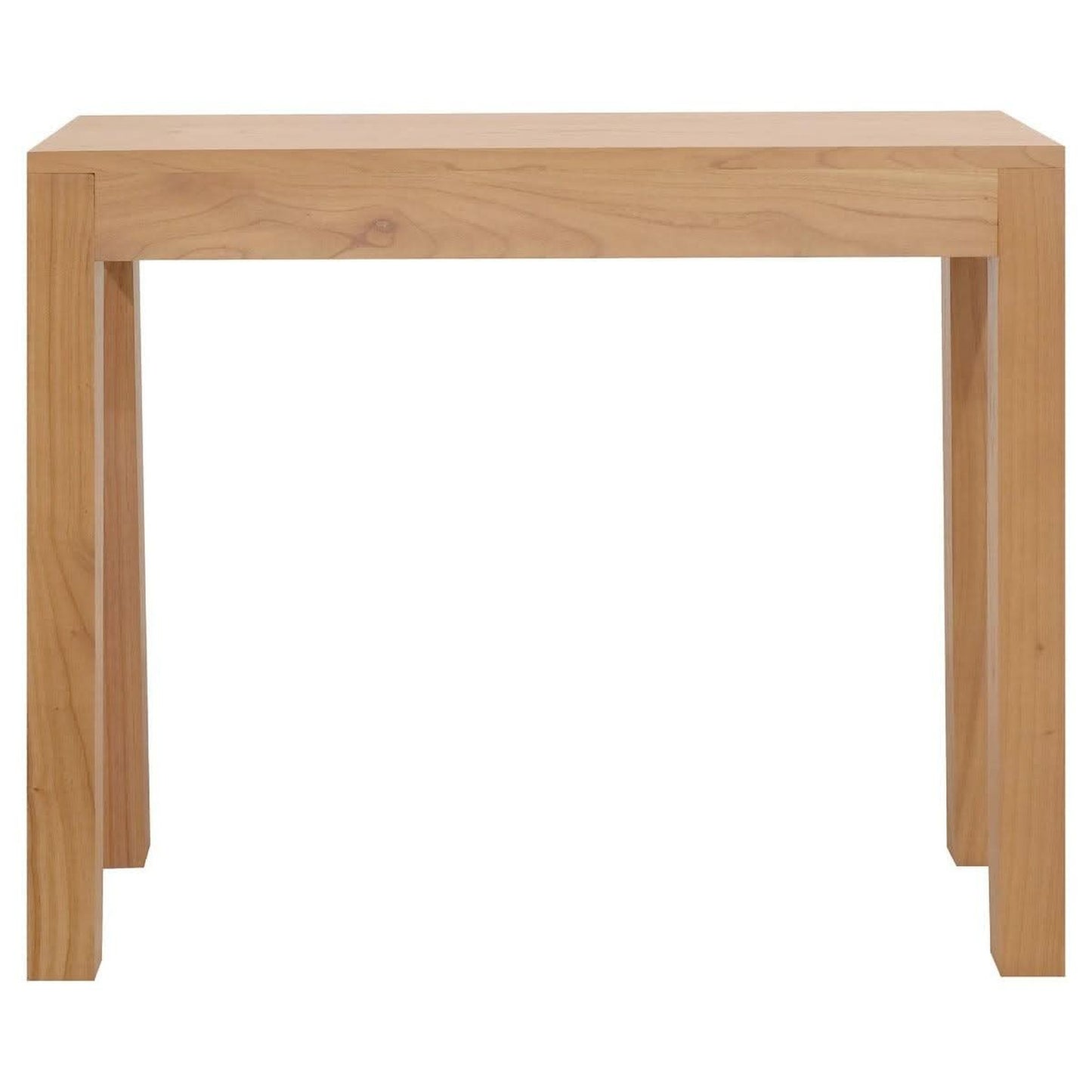 Tanaka Solid White Cedar Console Table 90cm detail