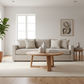 TANSY ROUND COFFEE TABLE 120CM DIA. - SOLID VICTORIAN ASH - MyChocolateWood