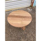 TANSY ROUND COFFEE TABLE 1000MM DIA. - SOLID TASSIE OAK - MyChocolateWood