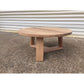 TANSY ROUND COFFEE TABLE 1000MM DIA. - SOLID TASSIE OAK - MyChocolateWood