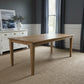 TARA SOLID OAK TIMBER DINING TABLE 180CM - MyChocolateWood