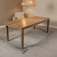 TARA SOLID OAKWOOD TIMBER DINING TABLE 240CM - MyChocolateWood