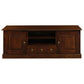 Tasmania Solid Mahogany 2 Door 3 Drawer TV / Entertainment Unit, 160cm in Mahogany - Chocolate Wood