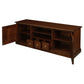 Tasmania Solid Mahogany 2 Door 3 Drawer TV / Entertainment Unit, 160cm in Mahogany - Chocolate Wood