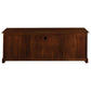 Tasmania Solid Mahogany 2 Door 3 Drawer TV / Entertainment Unit, 160cm in Mahogany - Chocolate Wood