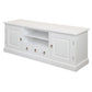 Tasmania Solid Mahogany 2 Door 3 Drawer TV / Entertainment Unit, 160cm in White - Chocolate Wood