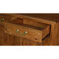 Tasmania Solid Mahogany 2 Door 2 Drawer Buffet / Sideboard in Light Pecan - Chocolate Wood