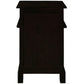 TASMANIA SOLID MAHOGANY TIMBER BEDSIDE TABLE, RIGHT HAND SIDE, CHOCOLATE - MyChocolateWood