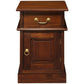Pair of Tasmania Solid Mahogany Timber Bedside Tables in Mahogany - Chocolate Wood