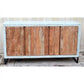 THE CONCRETE VINTAGE TIMBER SIDEBOARD / BUFFET - 3-DOOR - 158CM LAC&MATT FINISH FLOOR STOCK CLEARANCE - MyChocolateWood