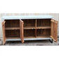 THE CONCRETE VINTAGE TIMBER SIDEBOARD / BUFFET - 3-DOOR - 158CM LAC&MATT FINISH FLOOR STOCK CLEARANCE - MyChocolateWood