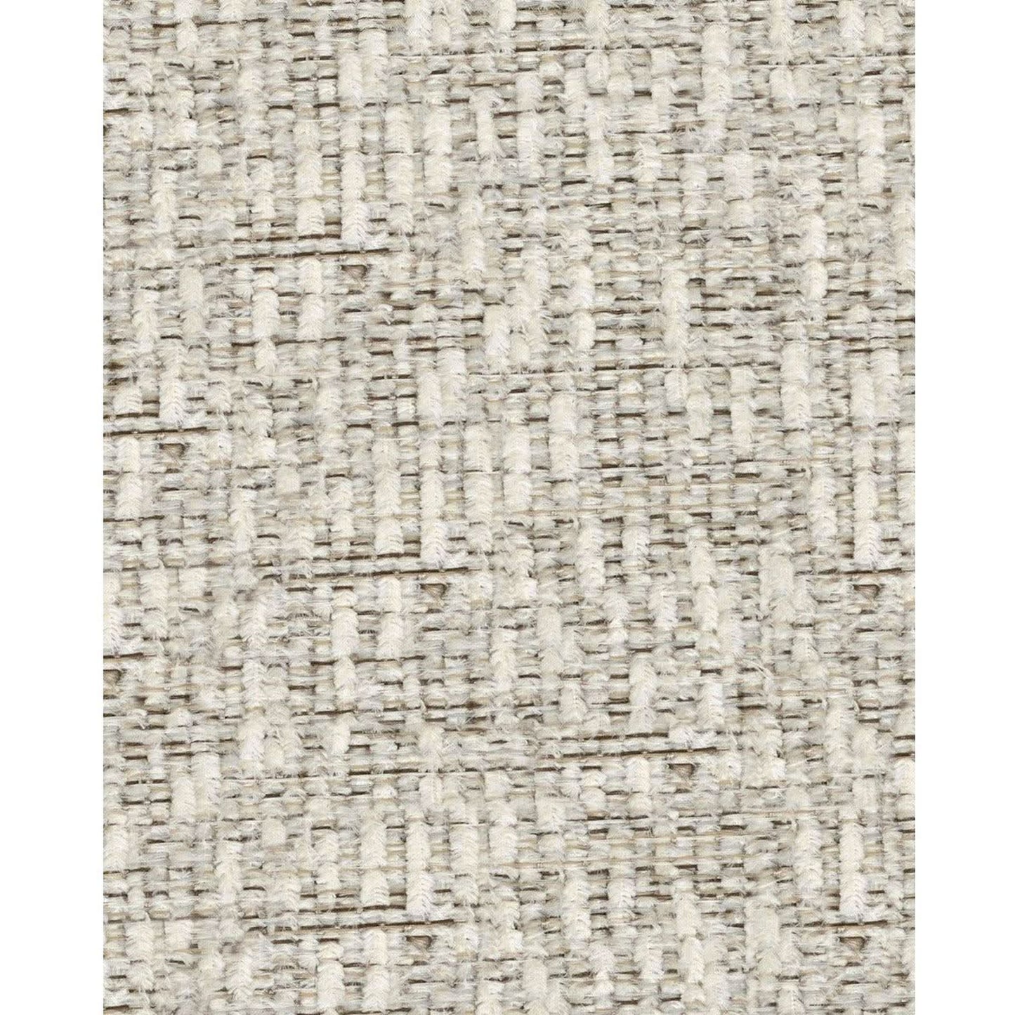 TIANA 1-SEATER LARGE ARMCHAIR CHENILLE POLYESTER WHITE /GREY MIX