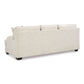TIANA 3-SEATER SOFA CHENILLE POLYESTER WHITE /GREY MIX - MyChocolateWood