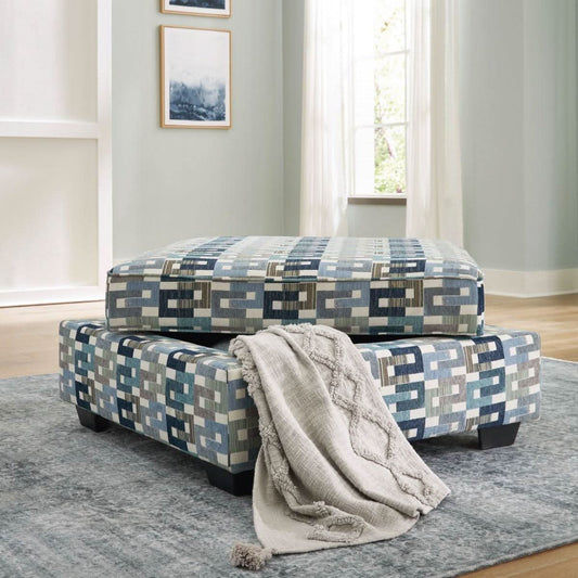 TIANA MULTI COLOURED STORAGE OTTOMAN