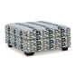 TIANA MULTI COLOURED STORAGE OTTOMAN - MyChocolateWood