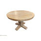 TIVOLI ROUND DINING TABLE IN RECYCLED ELM 150CM DIAMETER - MyChocolateWood