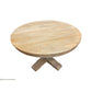TIVOLI ROUND DINING TABLE IN RECYCLED ELM 150CM DIAMETER - MyChocolateWood