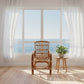 TOMO NATURAL RATTAN  VERANDAH CHAIR LOUNGE CHAIR ACCENT CHAIR/ ARMCHAIR /EASY CHAIR - MyChocolateWood