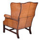 TULSA VINTAGE LEATHER ARMCHAIR - MyChocolateWood