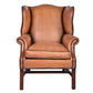 TULSA VINTAGE LEATHER ARMCHAIR - MyChocolateWood