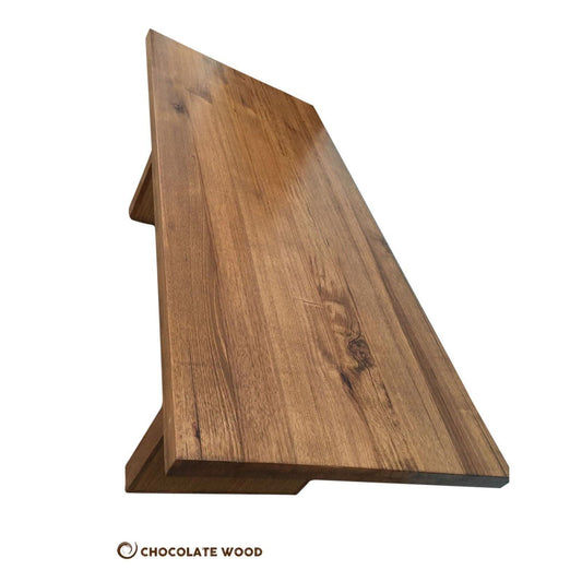 TURELLA SOLID RECYCLED TASSIE OAK DINING TABLE 240CM